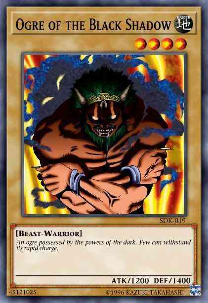 Ogre of the Black Shadow - SDK-019 - Common - 1st Edition