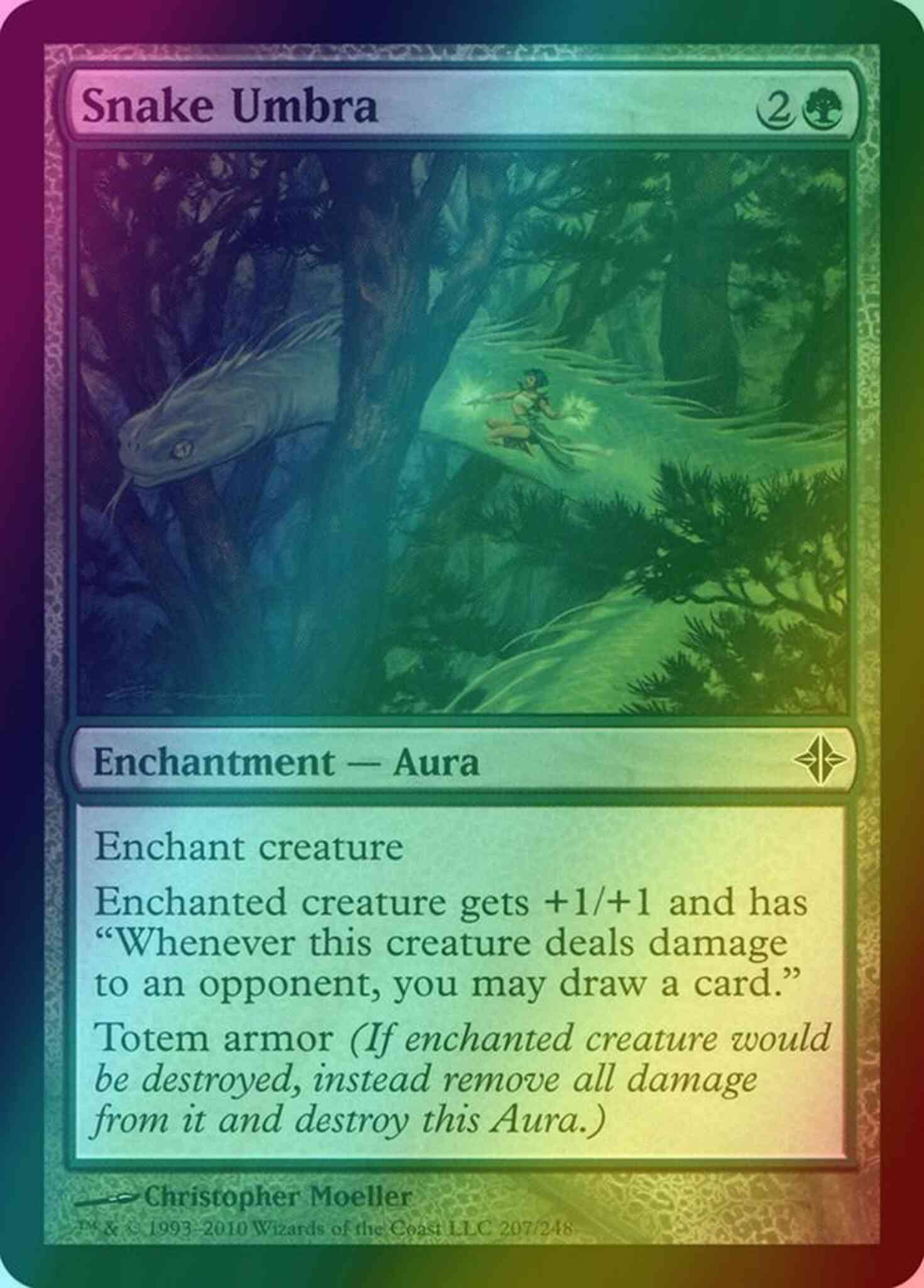 Snake Umbra [207] [Rise Of The Eldrazi] [Foil] – Face to Face Games