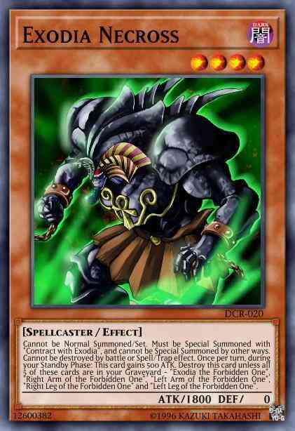 Exodia Necross - DCR-020 - Ultra Rare - 1st Edition