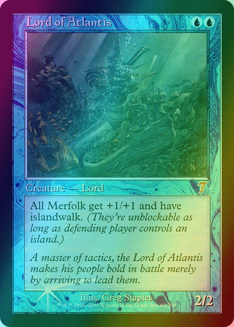Lord of Atlantis [83x] [Seventh Edition] [Foil] – Face to Face Games
