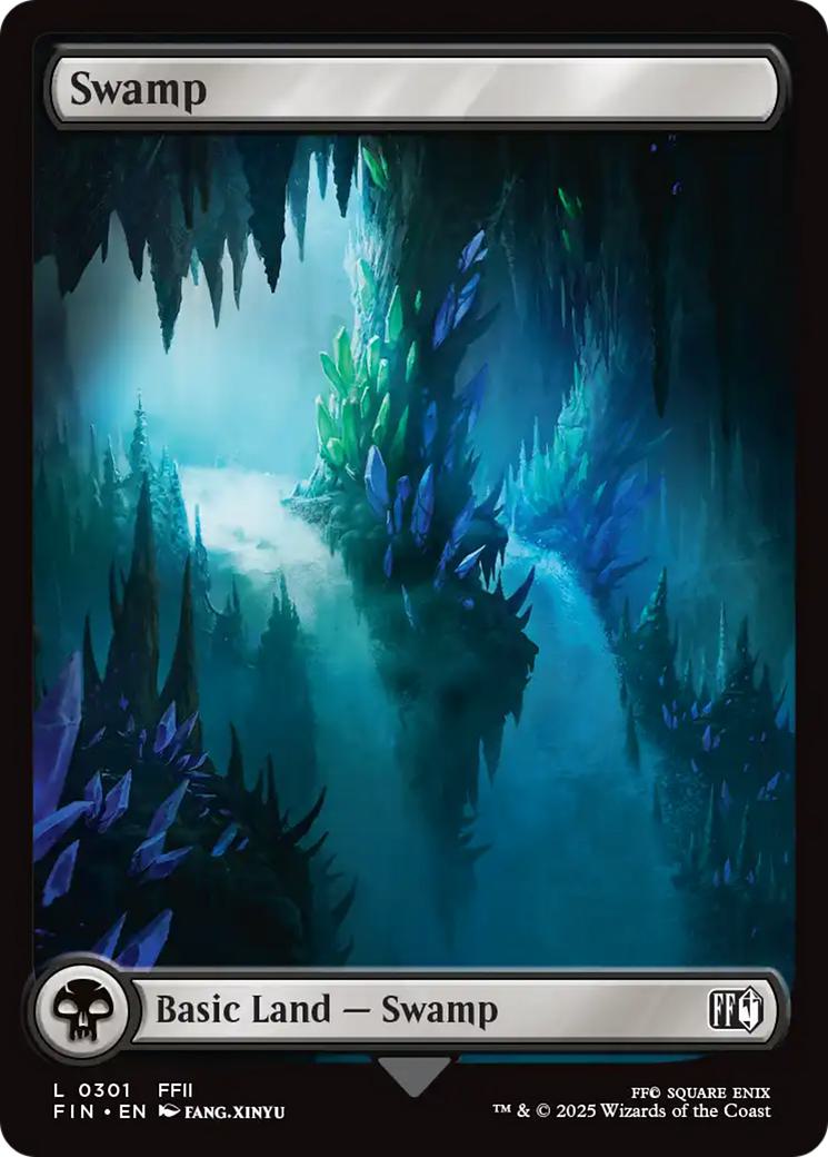 Swamp [301] [Full Art] [FFII] [FINAL FANTASY] [Non-Foil] – Face to