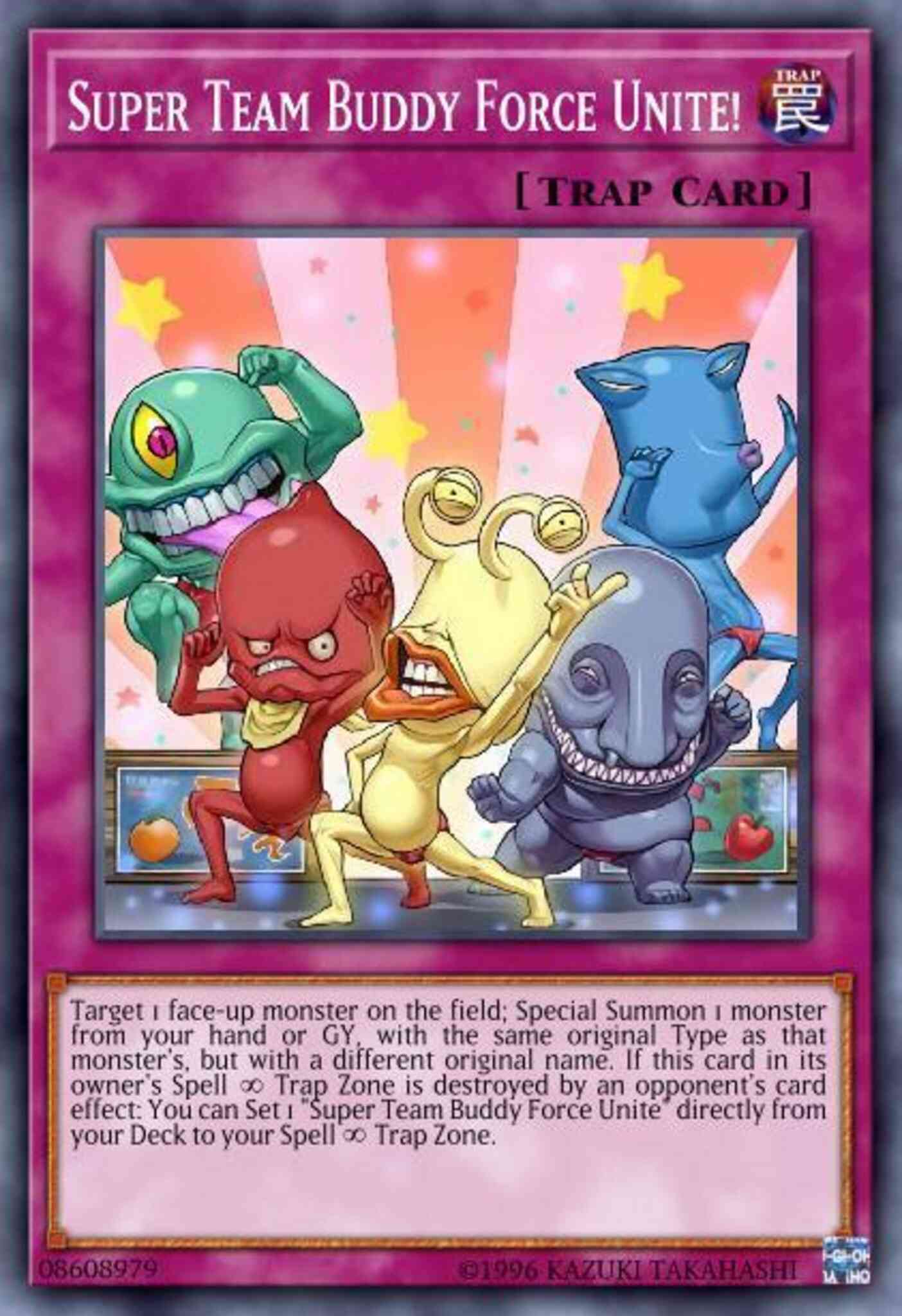 Super Team Buddy Force Unite! - FLOD-EN081 - Secret Rare - 1st Edition