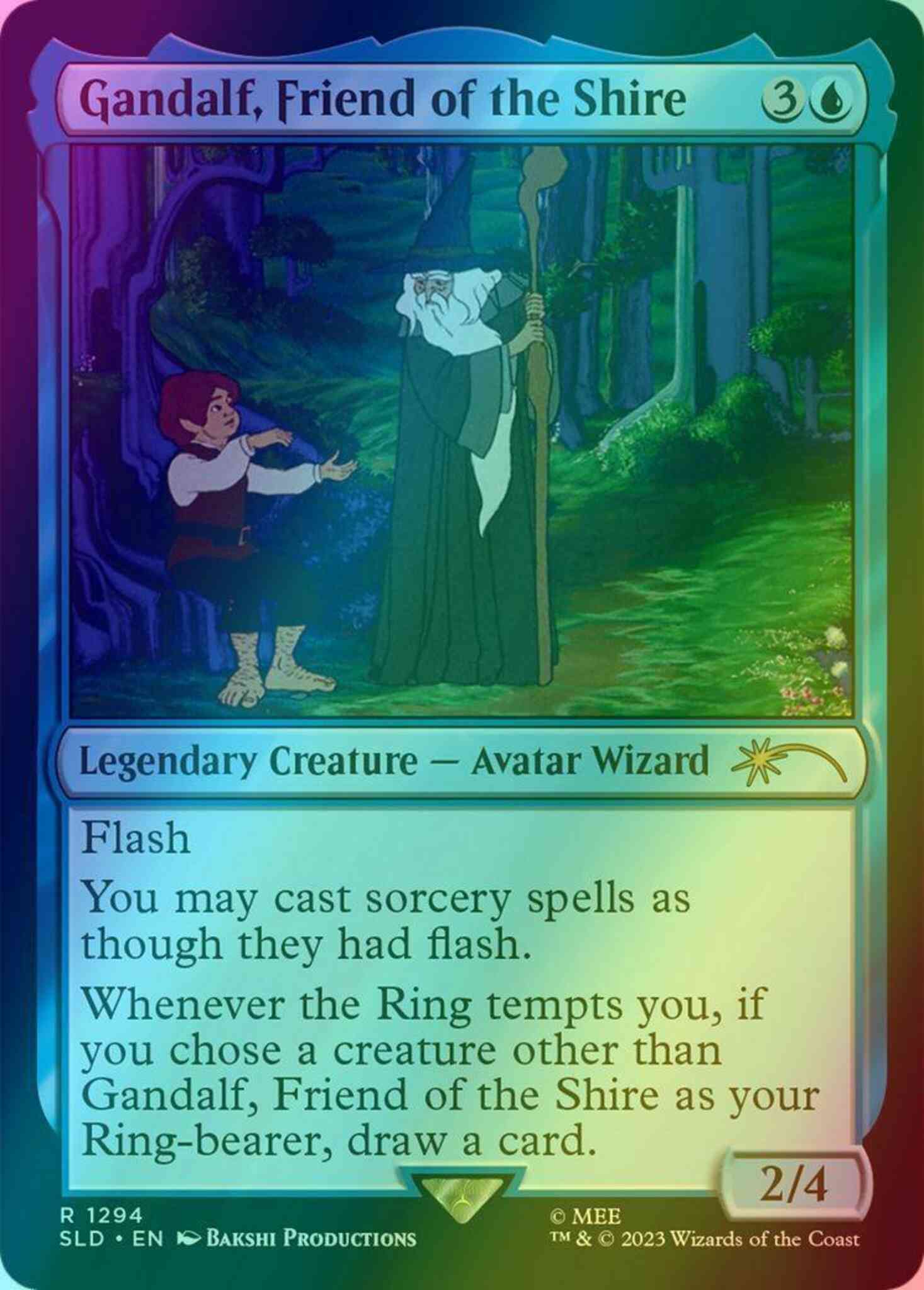 Gandalf, Friend of the Shire [1294] [Adventures in Middle-earth] [Secret  Lair Drop] [Foil] – Face to Face Games