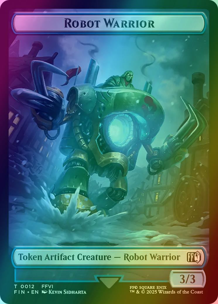 Robot Warrior Token (12) // Sephiroth, One-Winged Angel