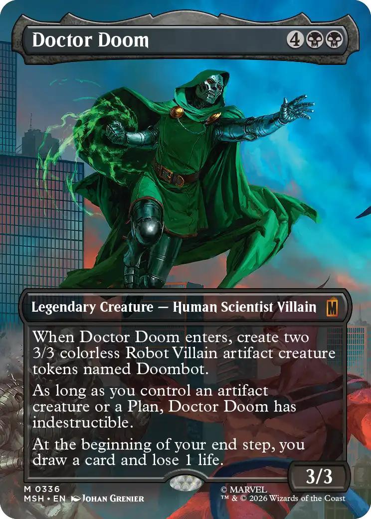 Doctor Doom [336] [Borderless] [Scene] [Marvel Super Heroes] [Non