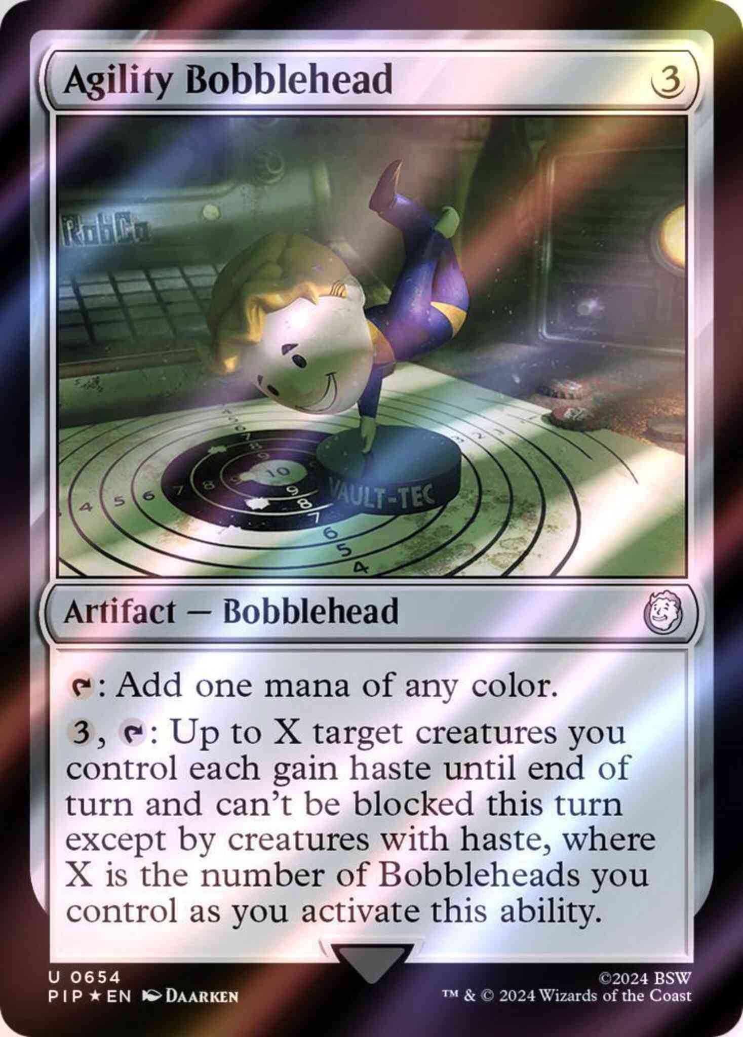 Agility Bobblehead [654] [Fallout] [Surge Foil] – Face to Face Games