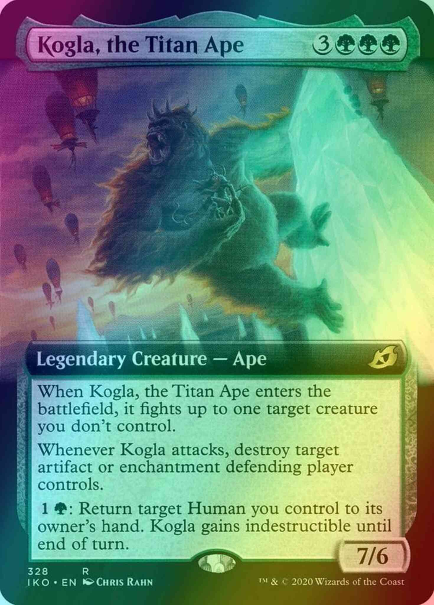Kogla, the Titan Ape [328] [Extended Art] [Ikoria: Lair of