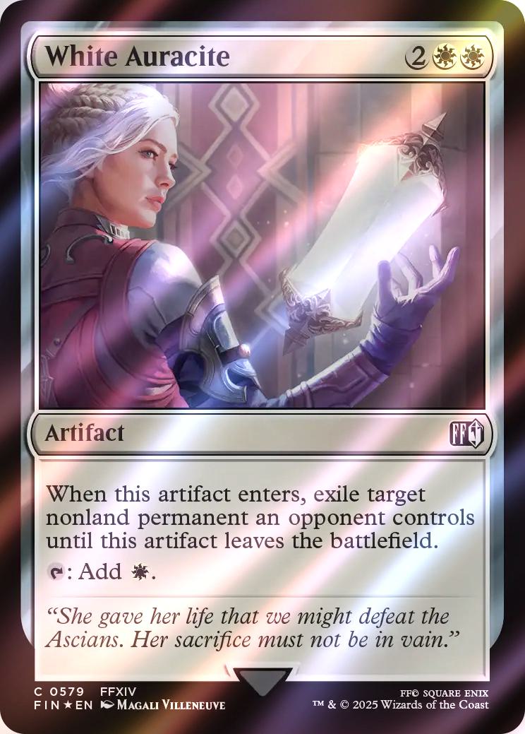 White Auracite [579] [FINAL FANTASY] [Surge Foil] – Face to Face Games