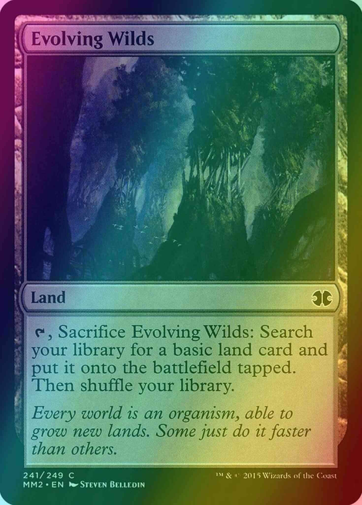 Evolving Wilds [241] [Modern Masters 2015] [Foil] – Face to Face Games