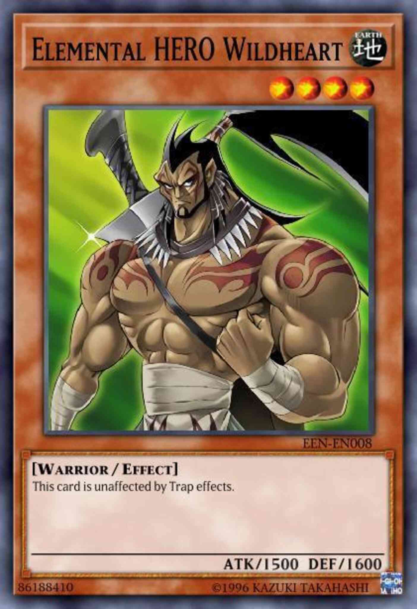 Elemental HERO Wildheart - DR04-EN068 - Super Rare - Unlimited