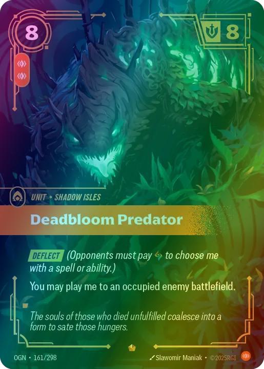 Deadbloom Predator - 161/298 [Origins] [Foil] – Face to Face Games