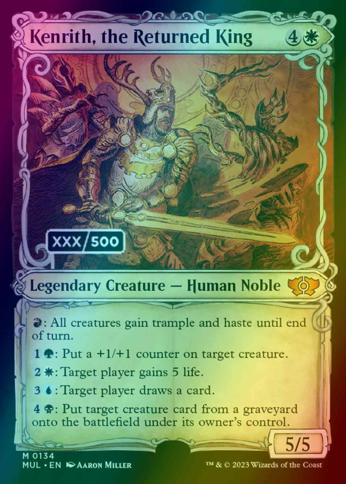 Kenrith, the Returned King