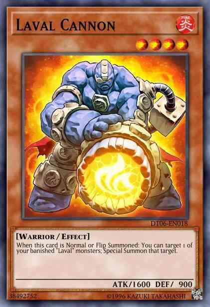 Laval Cannon - DT06-EN018 - Duel Terminal Rare Parallel Rare - Duel Terminal