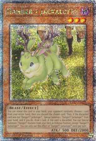 Danger!? Jackalope? - RA01-EN013 - Quarter Century Secret Rare - 1st Edition