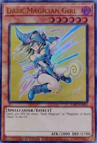 Dark Magician Girl - LART-EN035 - Ultra Rare - Limited