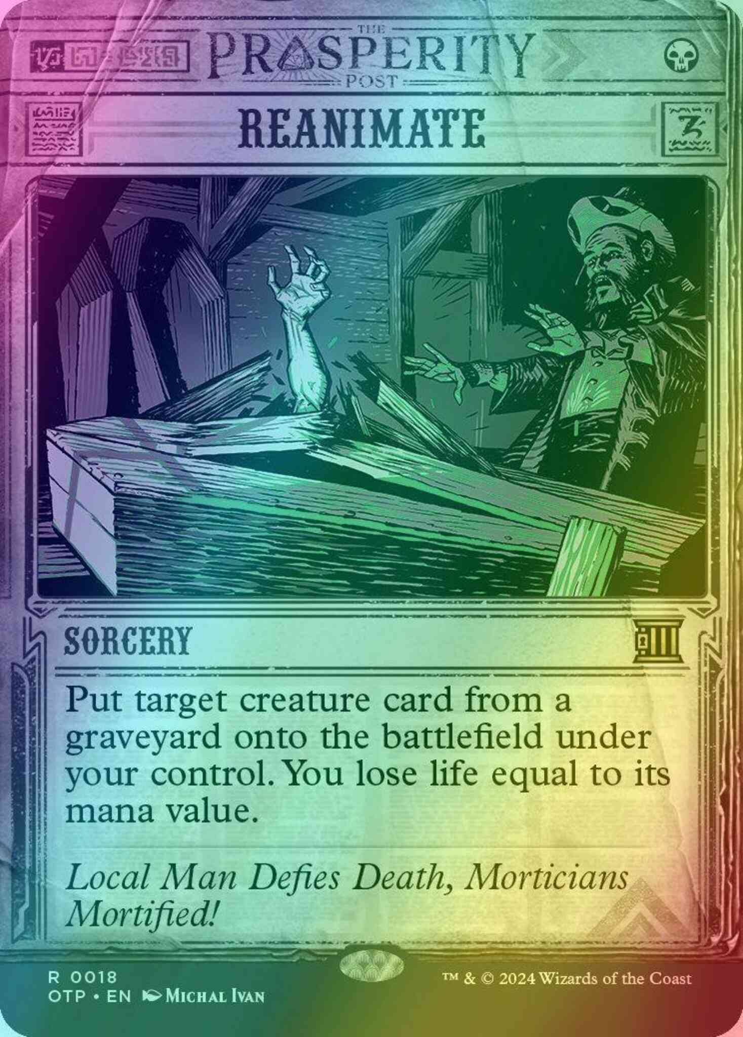 Reanimate [18] [Breaking News Showcase] [Breaking News] [Foil] – Face to  Face Games