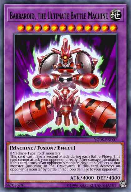 Barbaroid, the Ultimate Battle Machine - SP13-EN045 - Common - 1st Edition