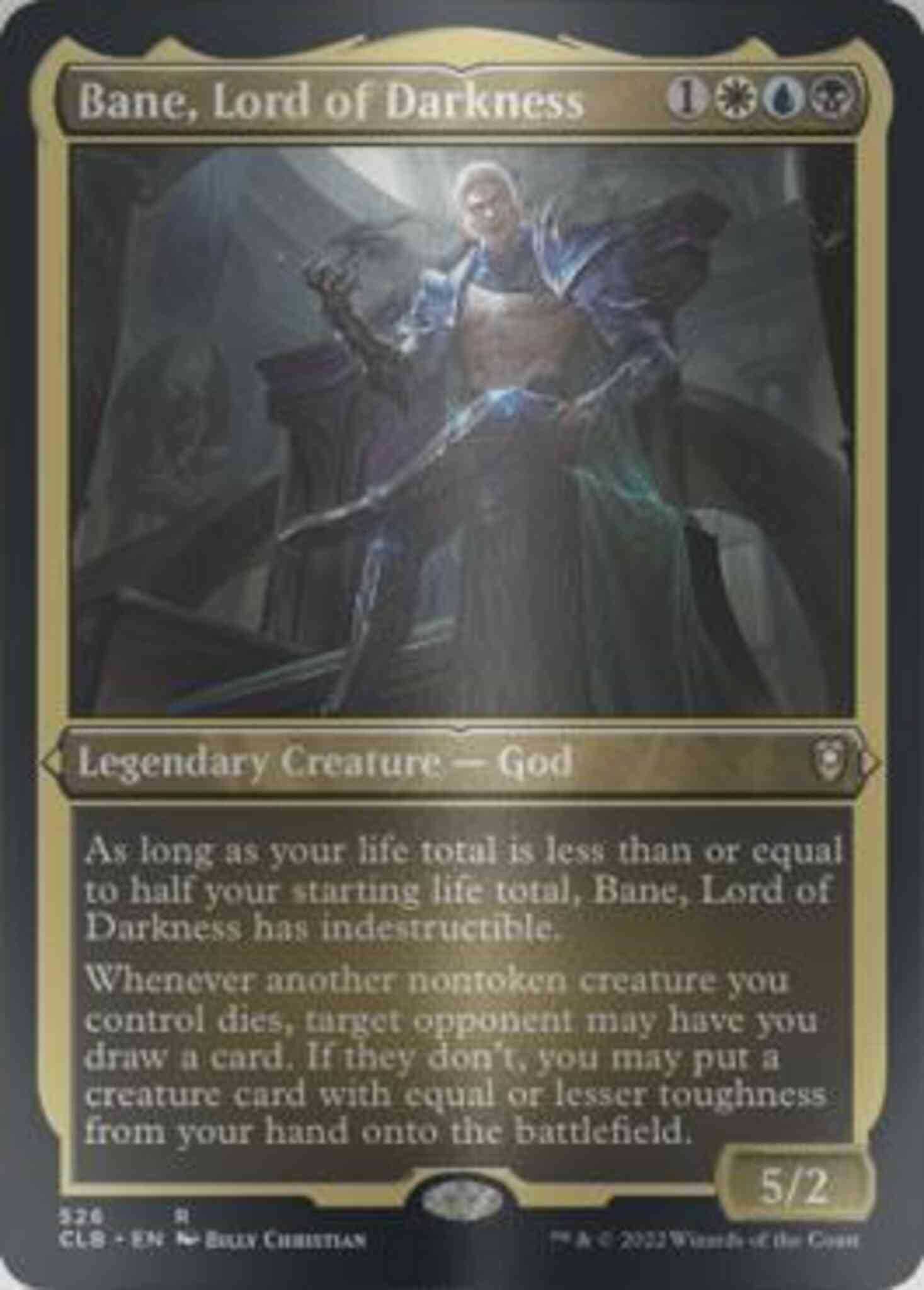 bane mtg card MTGNexus As long as your life total is less than or equal to half your starting life total Bane, Lord of Darkness [526]