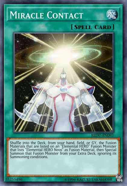 Miracle Contact - REDU-EN093 - Secret Rare - 1st Edition