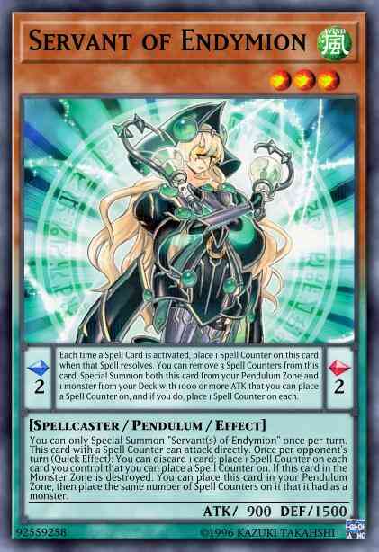 Servant of Endymion - SR08-EN004 - Common - 1st Edition
