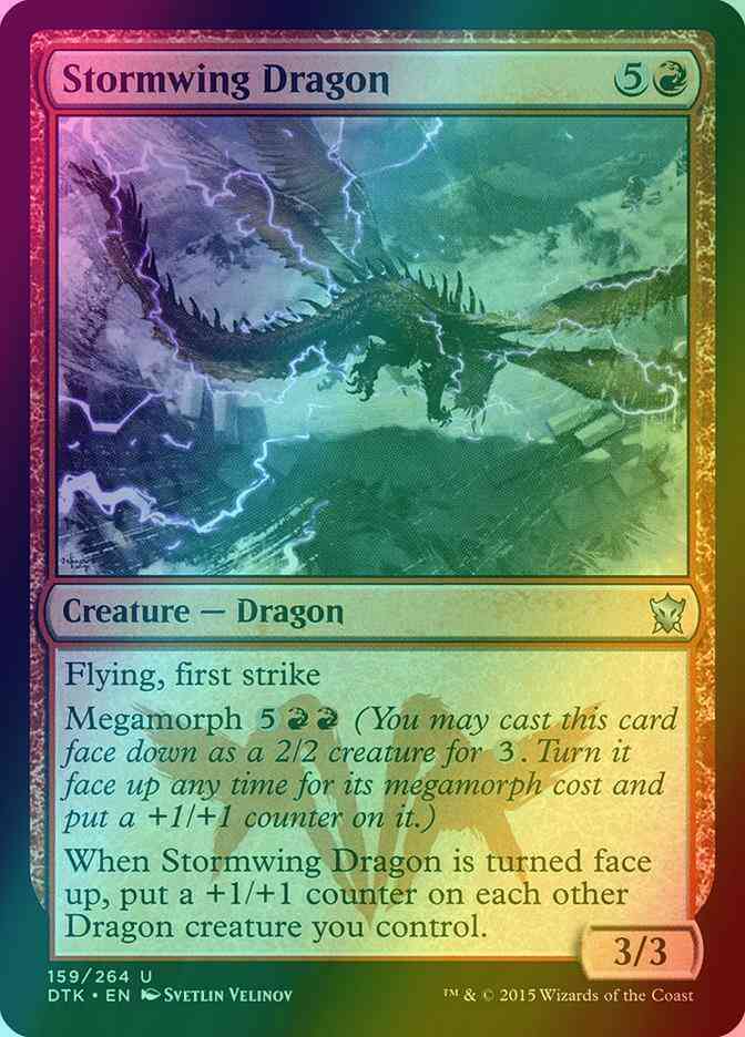 Stormwing Dragon [159] [Dragons Of Tarkir] [Foil] – Face to Face Games