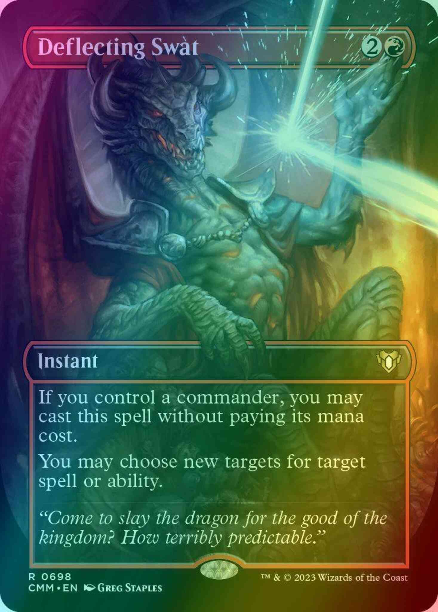 マジック：ザ・ギャザリング Deflecting Swat Deflecting Swat | Commander Masters | Star City Games