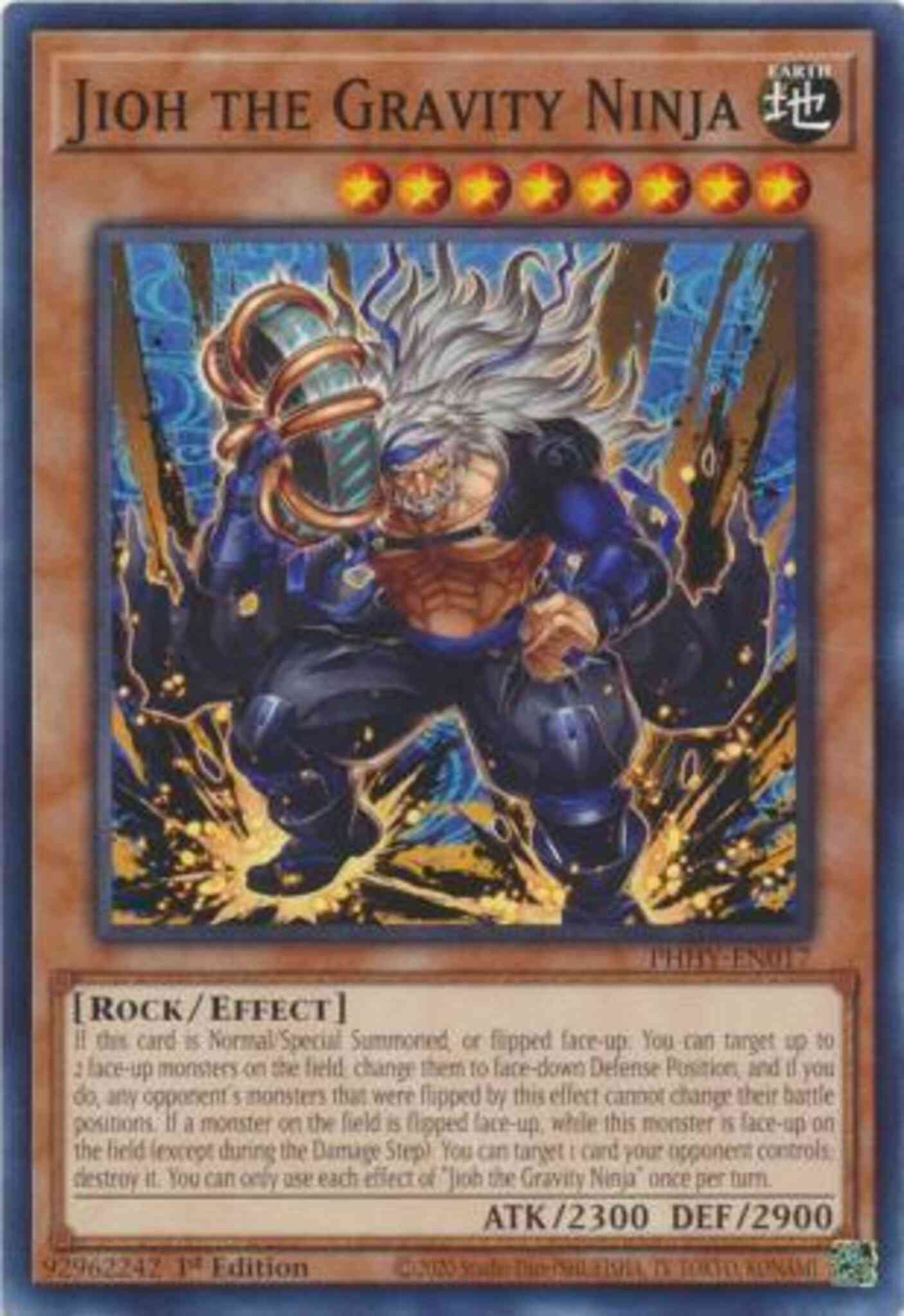 Jioh the Gravity Ninja - PHHY-EN017 - Common - 1st Edition