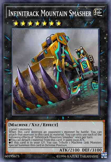 Infinitrack Mountain Smasher - INCH-EN008 - Super Rare - 1st Edition