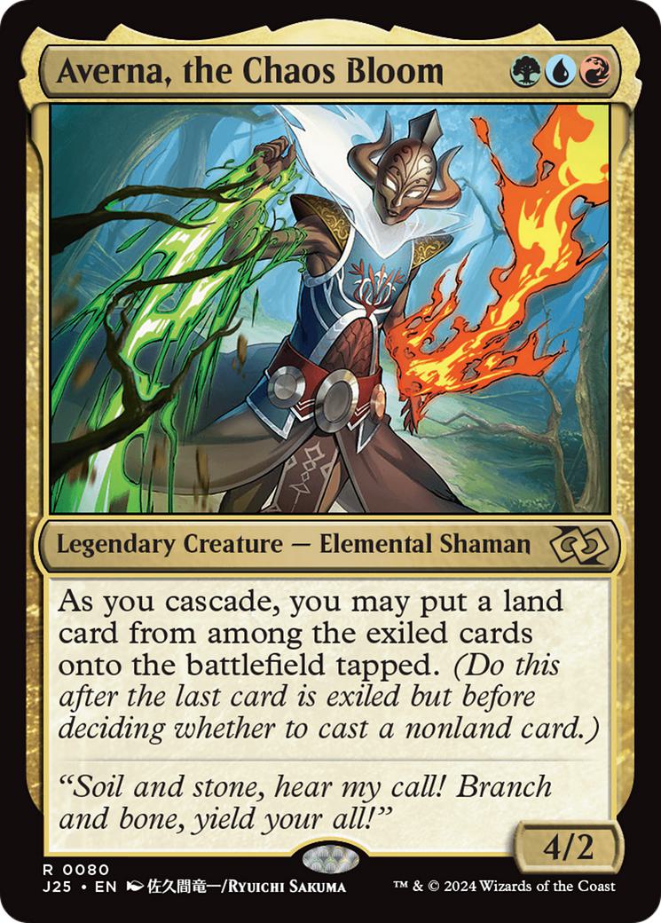 mtg jumpstart anime cards Averna, the Chaos Bloom [80] [Anime] [Foundations: Jumpstart] [Non-Foil] –  Face to Face Games