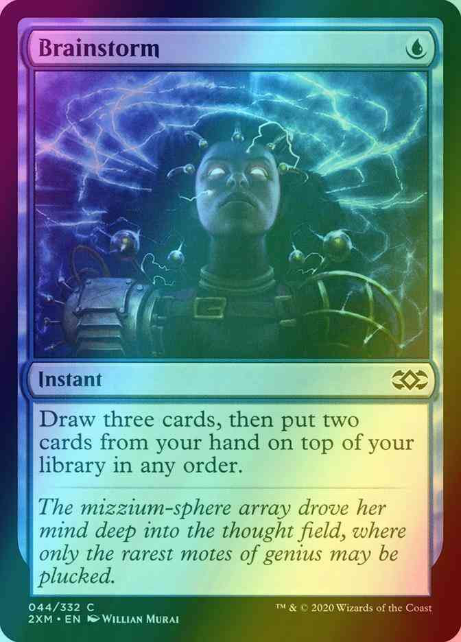 Brainstorm [44] [Double Masters] [Foil] – Face to Face Games