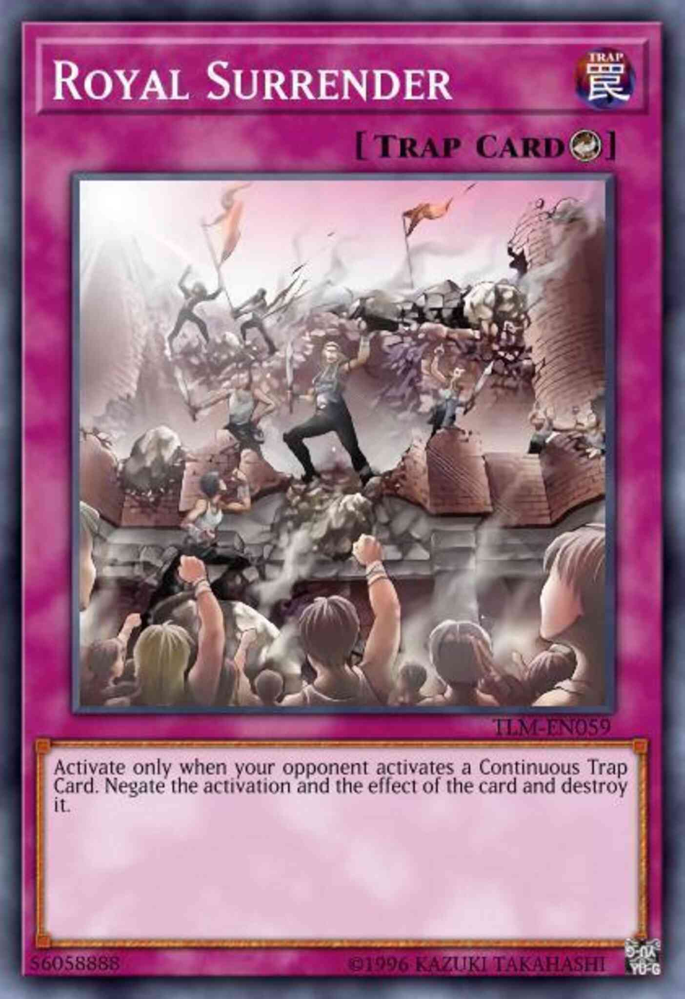 Royal Surrender - DR3-EN239 - Rare - Unlimited
