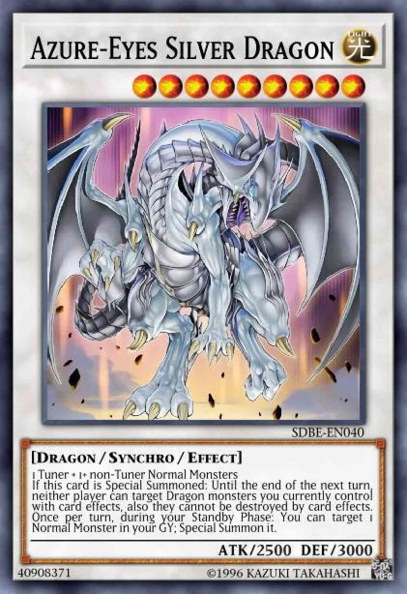Azure-Eyes Silver Dragon - LDK2-ENK39 - Common - 1st Edition