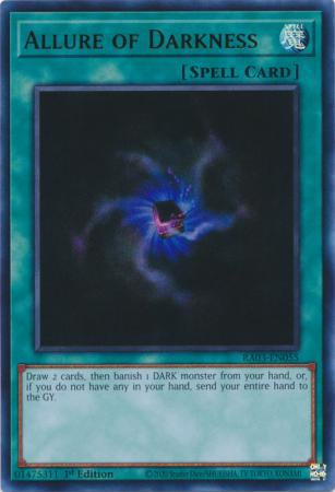 Allure of Darkness - RA03-EN055 - Super Rare - 1st Edition