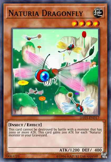 Naturia Dragonfly - HA03-EN010 - Super Rare - 1st Edition