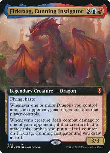 Firkraag, Cunning Instigator [642] [Extended Art] [Commander Legends:  Battle for Baldur's Gate] [Non-Foil] – Face to Face Games