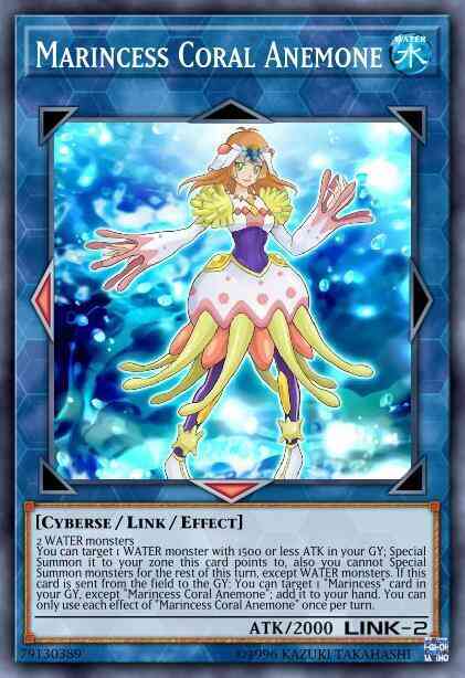 Marincess Coral Anemone - RIRA-EN041 - Secret Rare - 1st Edition