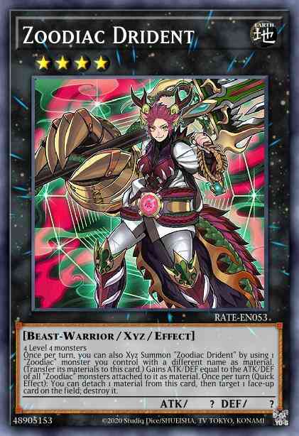 Zoodiac Drident - MAGO-EN036 - Premium Gold Rare - 1st Edition