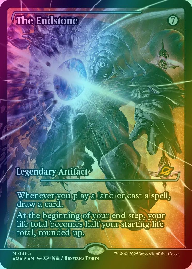 The Endstone [365] [Japan Showcase] [Edge of Eternities] [Foil