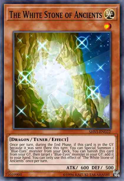 The White Stone of Ancients - SHVI-EN022 - Ultra Rare - Unlimited