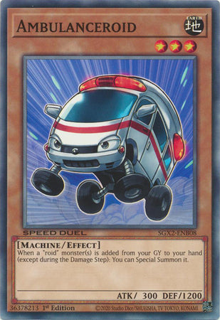 Ambulanceroid - SGX2-ENB08 - Common - 1st Edition