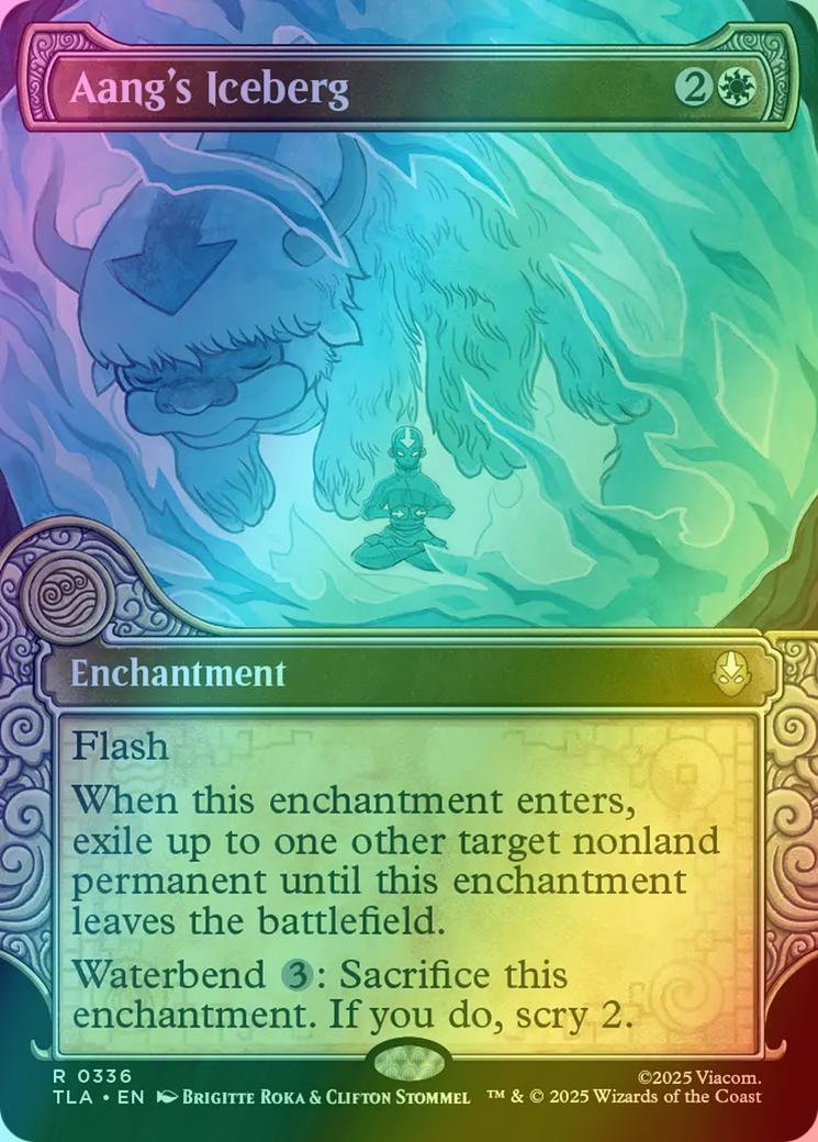 clifton stommel mtg cards Aang's Iceberg [336] [Elemental Frame] [Avatar: The Last Airbender] [Foil] – Face to Face Games Color:White What are good Assassin's tovolar