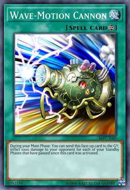 Wave-Motion Cannon - CP05-EN004 - Super Rare - Unlimited