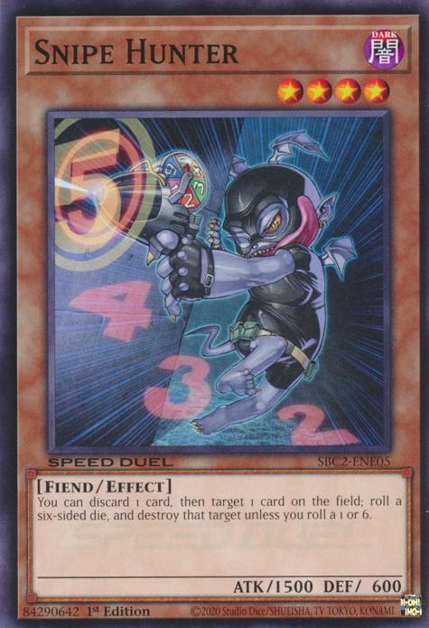 Snipe Hunter - SBC2-ENE05 - Common - 1st Edition