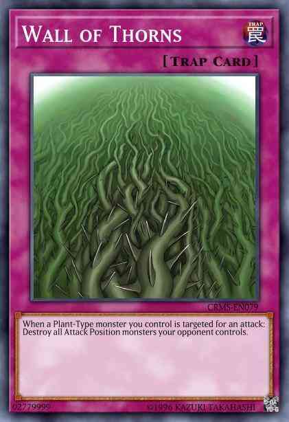 Wall of Thorns - CRMS-EN079 - Rare - Unlimited