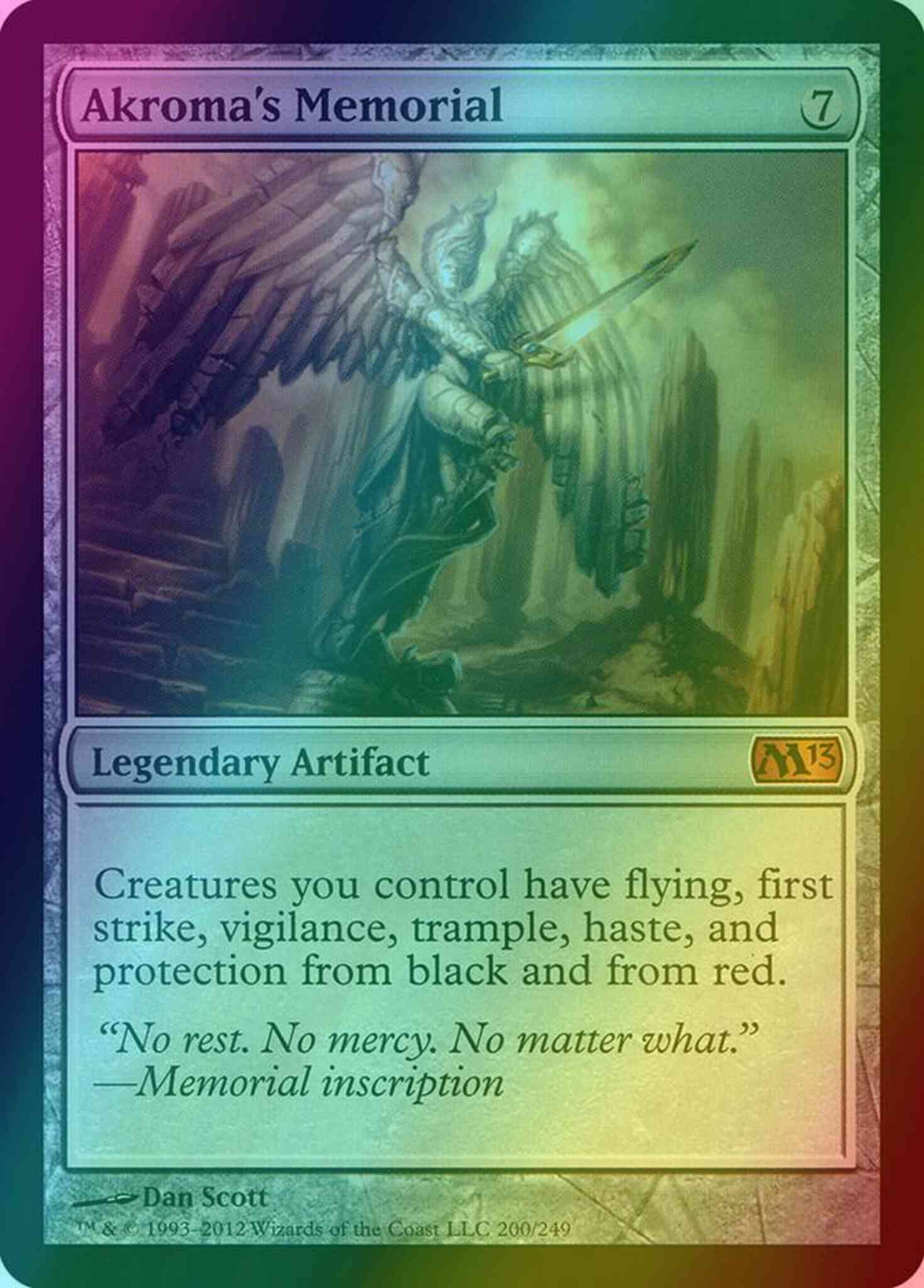 mtg cards like akroma's memorial [200] [Magic 2013] [Foil] – Face to Face Games not actual card. Disney Lorcana Trading Card Size and Zones:24
