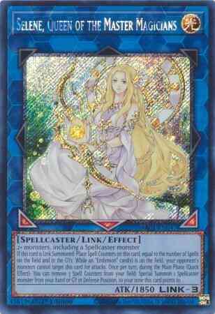 Selene, Queen of the Master Magicians - RA01-EN047 - Platinum Secret Rare - 1st Edition