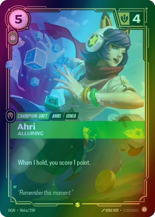 Ahri - Alluring (Alternate Art)