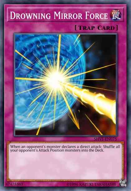 Drowning Mirror Force - MP17-EN041 - Secret Rare - 1st Edition