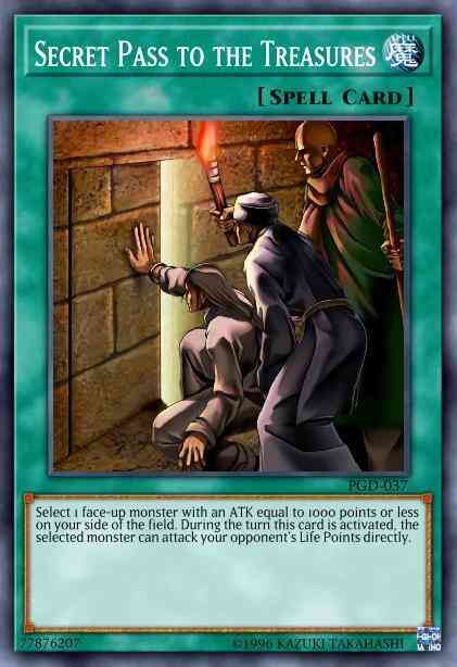 Secret Pass to the Treasures - PGD-037 - Common - Unlimited