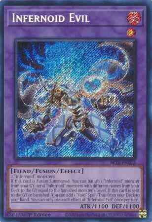 Infernoid Evil - BLTR-EN013 - Secret Rare - 1st Edition